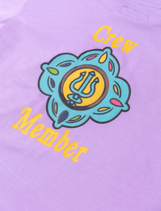 Crew Member Lavender Long Sleeve Shirt