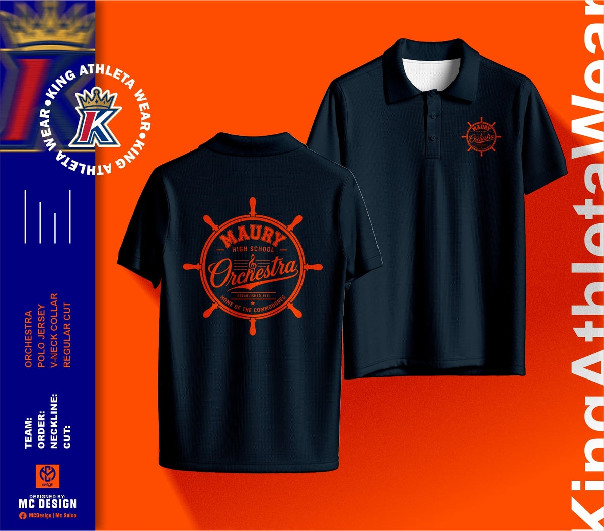 Maury High School Orchestra Polo