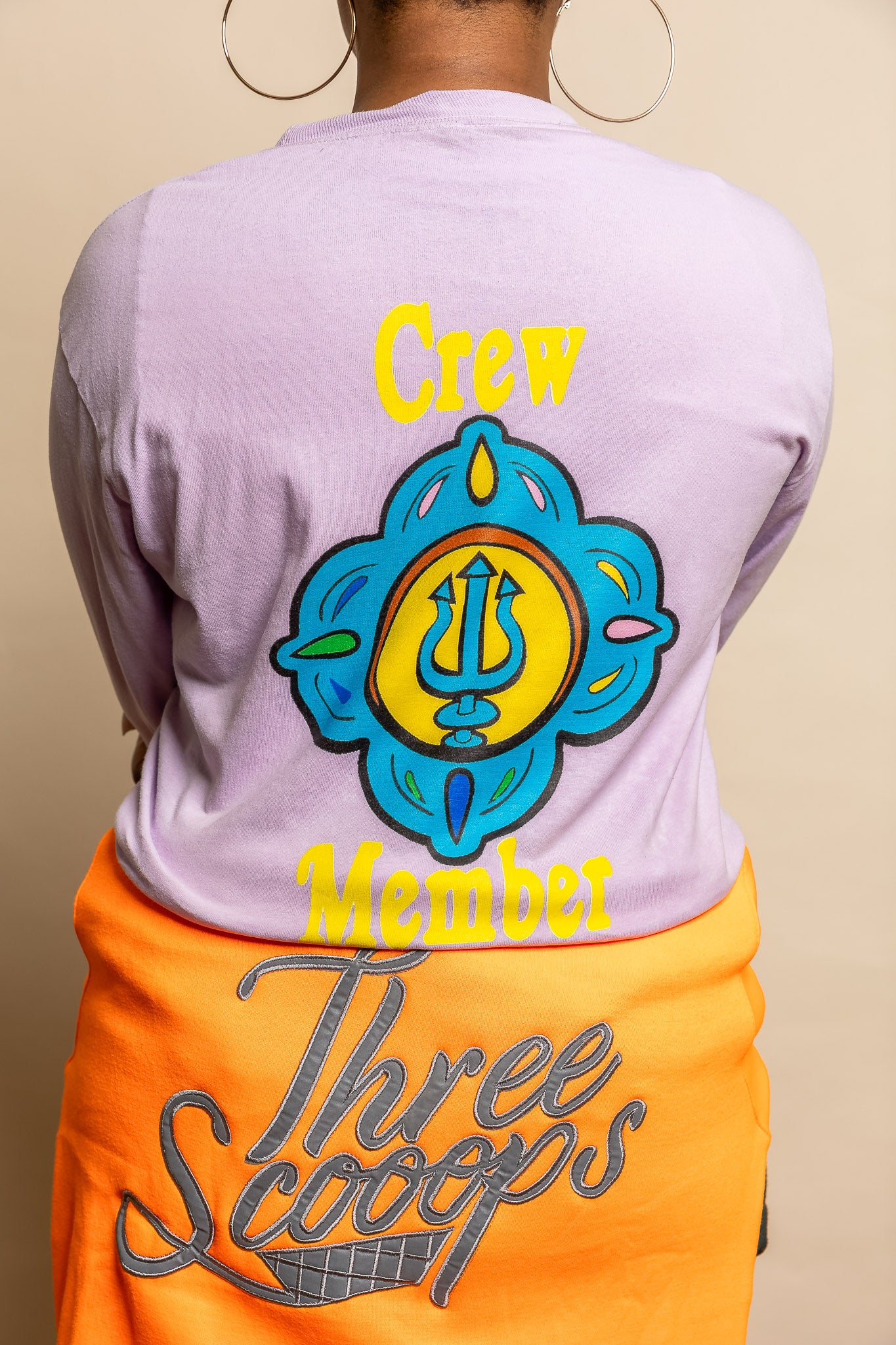 Crew Member Lavender Long Sleeve Shirt (Women's)