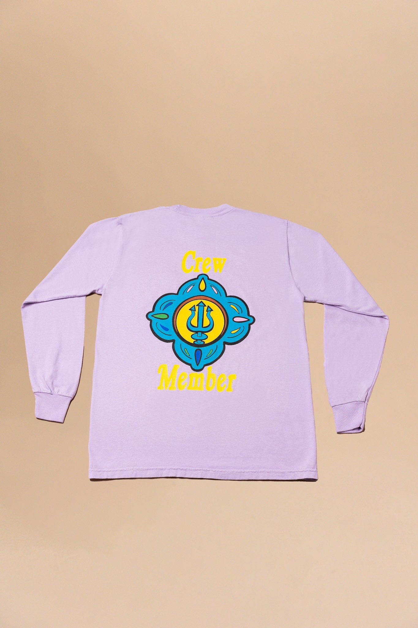 Crew Member Lavender Long Sleeve Shirt