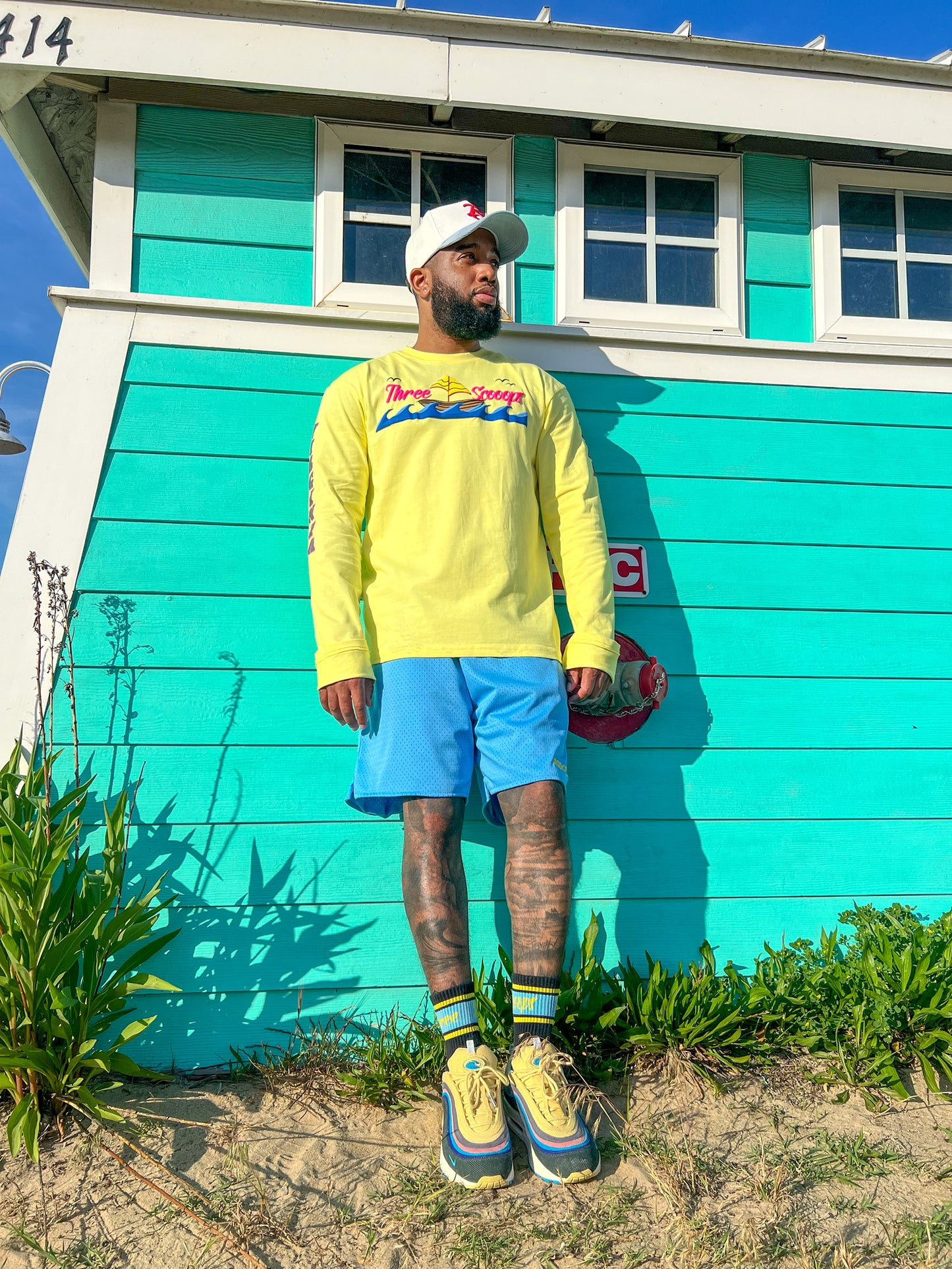 Back In Three Water Long Sleeve (Men's)