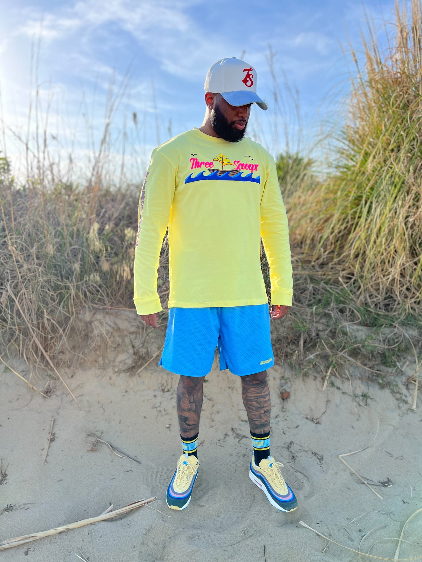 Back In Three Water Long Sleeve (Men's)