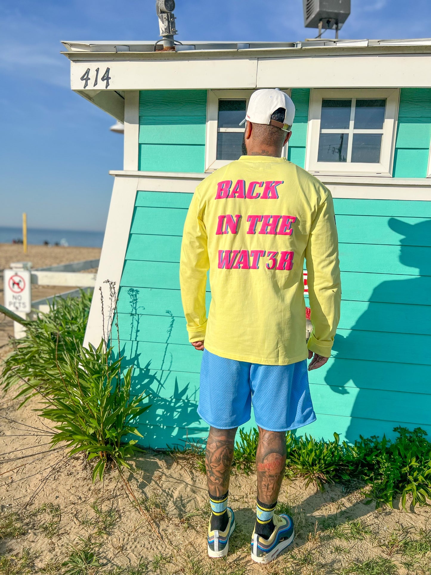 Back In Three Water Long Sleeve (Men's)