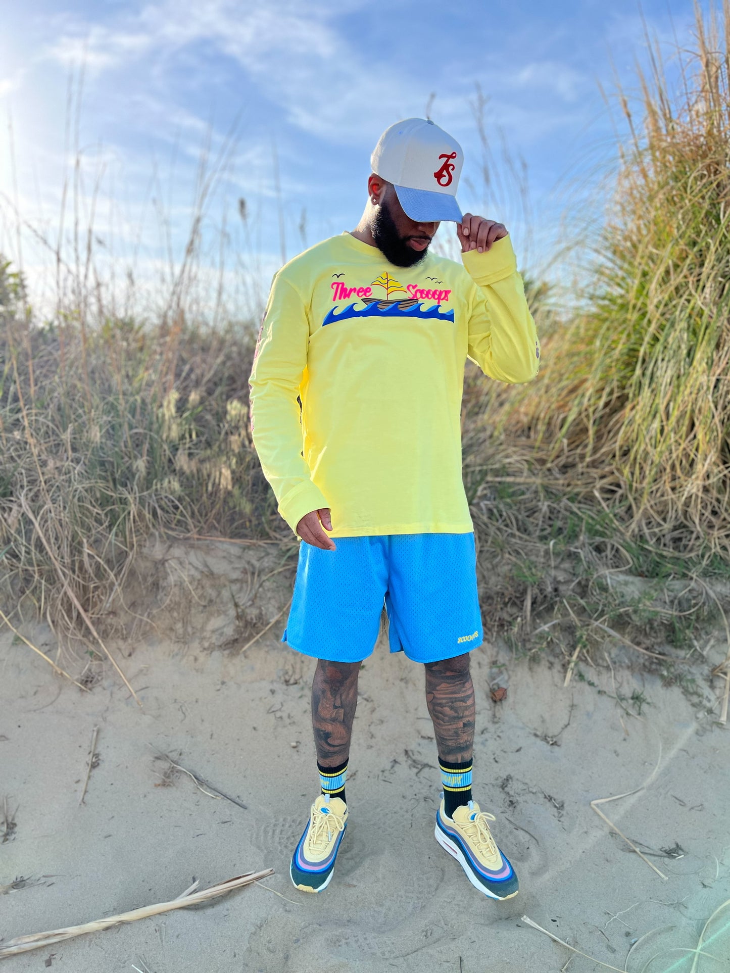 Three Scooops “Crew Member” Caps