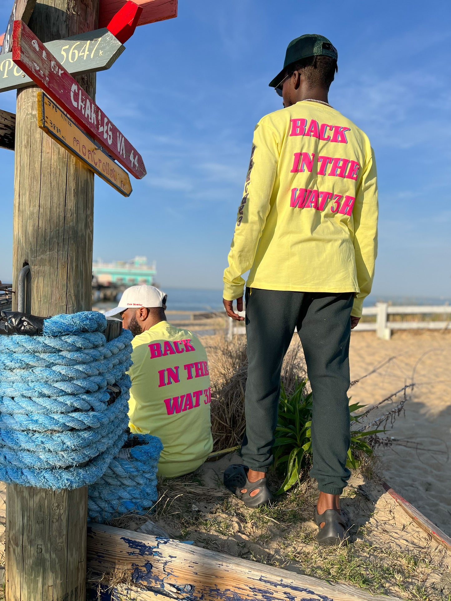 Back In Three Water Long Sleeve (Men's)