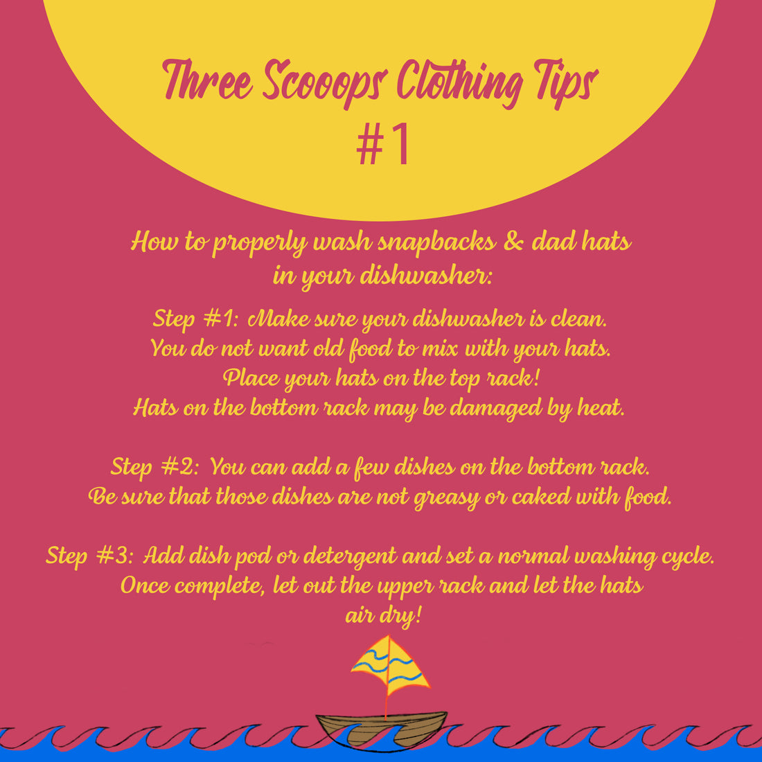 Three Scooops Clothing Tip #1