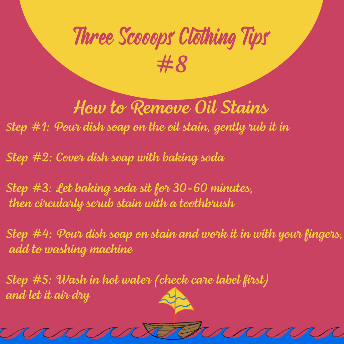 Three Scooops Clothing Tip #8