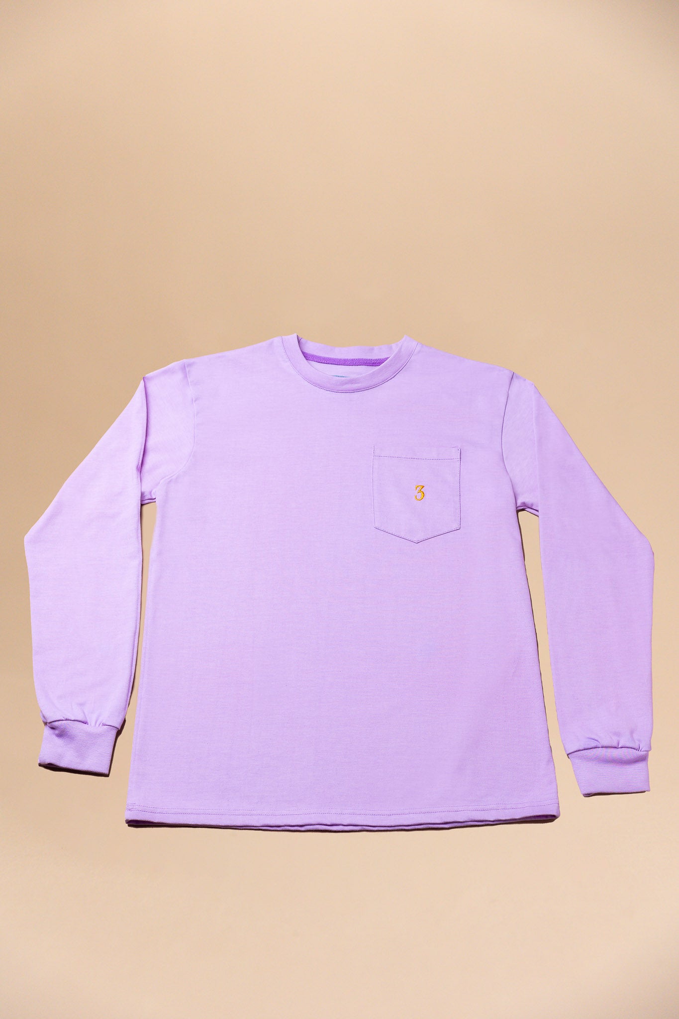 Lavender long hot sale sleeve shirt